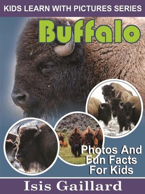 cover image of Buffalo Photos and Fun Facts for Kids
